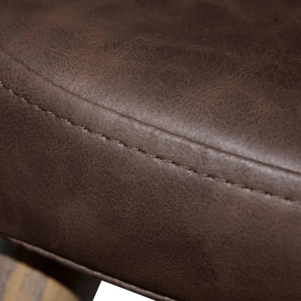 POLTRONA MARRONE MANDARINO