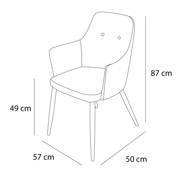 POLTRONA GREY GUNNAR