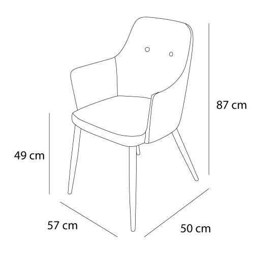 POLTRONA GREY GUNNAR