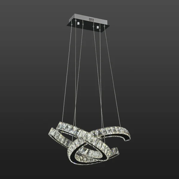 LAMPADA A SOFFITTO CRISTALLO JULIETTE LED 40W 4000K