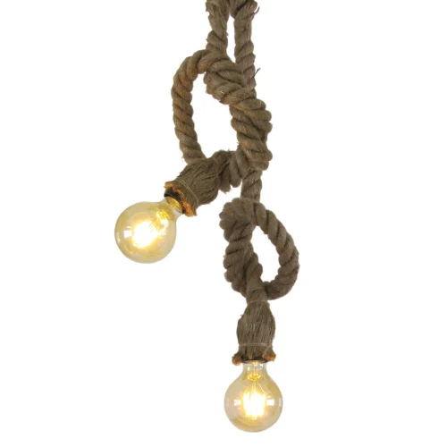 LAMPADA A FUNE BARCA 2 LUCI