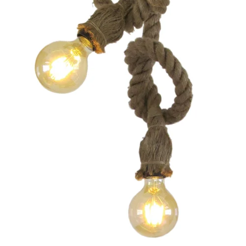 LAMPADA A FUNE BARCA 2 LUCI