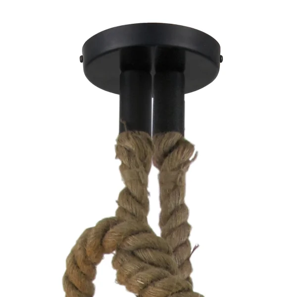 LAMPADA A FUNE BARCA 2 LUCI