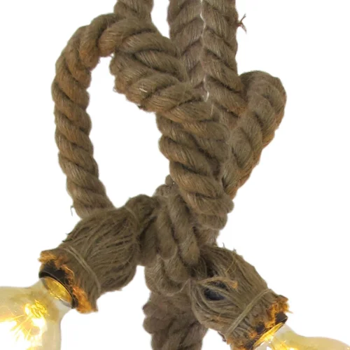 LAMPADA A FUNE BARCA 3 LUCI