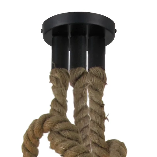 LAMPADA A FUNE BARCA 3 LUCI