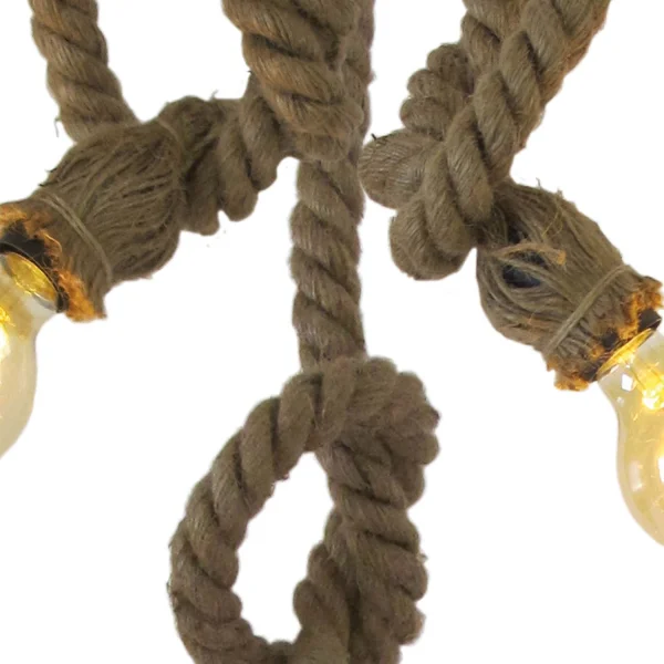 LAMPADA TETTO CORDA BARCA 3 LUCI