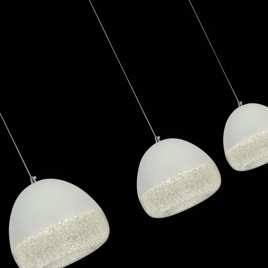 LAMPADA A SOFFITTO A LED 3 LUCI ALBANY 45W 4000K 2