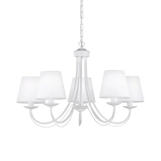 LAMPADA A SOFFITTO 5 LUCI BIANCHE DELL'ARIZONA