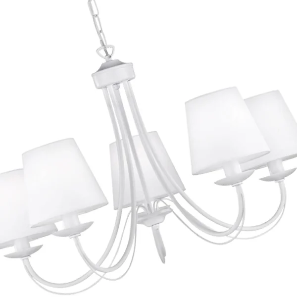 LAMPADA A SOFFITTO 5 LUCI BIANCHE DELL'ARIZONA