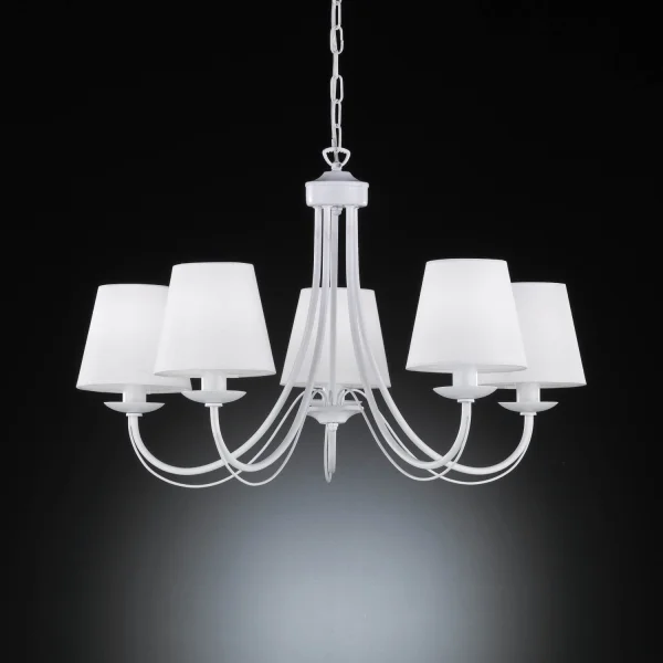 LAMPADA A SOFFITTO 5 LUCI BIANCHE DELL'ARIZONA