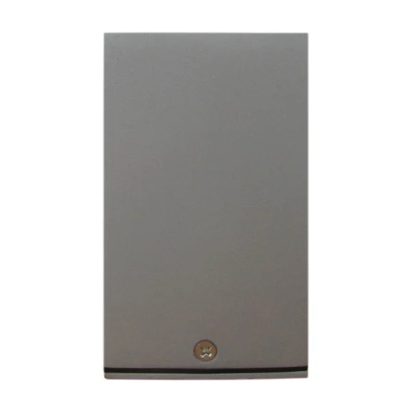 APPLICARE ESTERNO LED ROSSO 8W 4000K ARGENTO