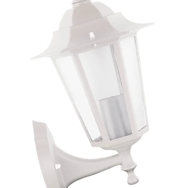 BIANCO ESTERNO ESAGONALE APPLIQUE E27