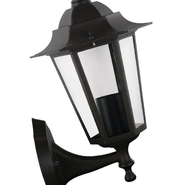 NERO ESTERNO ESAGONALE APPLIQUE E27