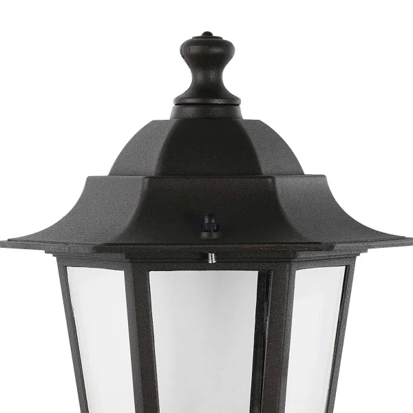 NERO ESTERNO ESAGONALE APPLIQUE E27