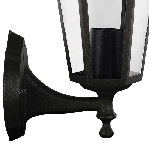 NERO ESTERNO ESAGONALE APPLIQUE E27