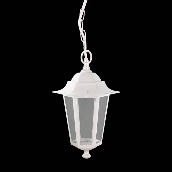 LAMPADA A SOSPENSIONE ESTERNA ESAGONALE BIANCA 2