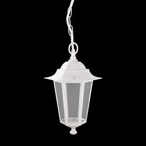 LAMPADA A SOSPENSIONE ESTERNA ESAGONALE BIANCA