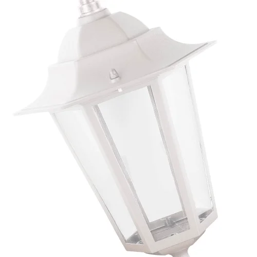 LAMPADA A SOSPENSIONE ESTERNA ESAGONALE BIANCA