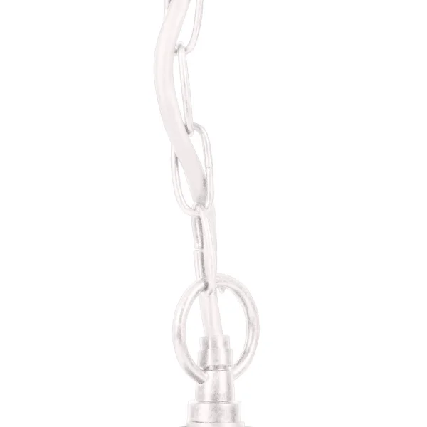 LAMPADA A SOSPENSIONE ESTERNA ESAGONALE BIANCA