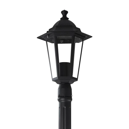 LAMPADA DA PIEDE ESTERNO ESAGONALE NERA