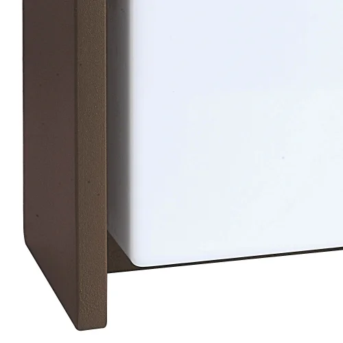 APPLICARE ESTERNO LED HOUSTON 12W 4000K RUGGINE MARRONE