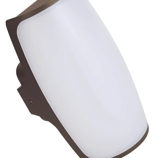 APPLIQUE LED HUDDINGE 12W E 4000K OSSIDO MARRONE 2