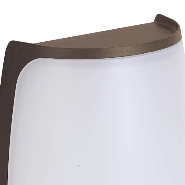 APPLIQUE LED HUDDINGE 12W E 4000K OSSIDO MARRONE