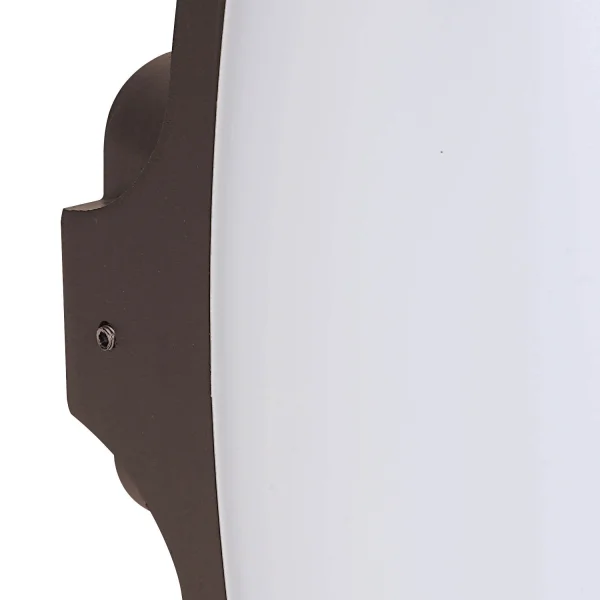 APPLIQUE LED HUDDINGE 12W E 4000K OSSIDO MARRONE