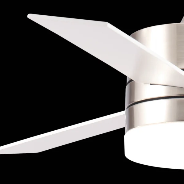 VENTILATORE SOFFITTO HA PORTATO LORENZO 16W 3 PALE DI NICHEL