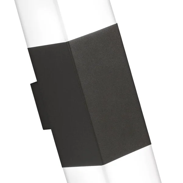 APPLICARE ESTERNO LED BELFAST 4W E14 LUCE SU E GIÙ ANTRACITE