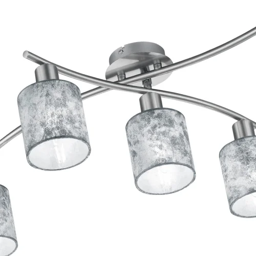 SOFFITTO SOFFITTO 5 LUCI IN ARGENTO PICCOLO