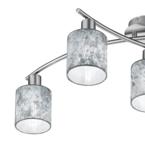 SOFFITTO SOFFITTO 5 LUCI IN ARGENTO PICCOLO