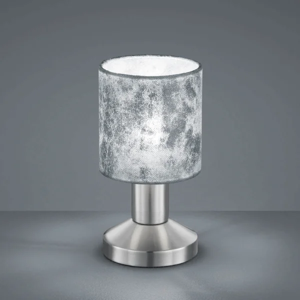 SCHERMO D'ARGENTO PICCOLA LAMPADA DA TAVOLO