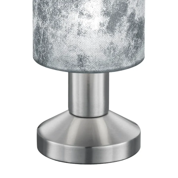 SCHERMO D'ARGENTO PICCOLA LAMPADA DA TAVOLO