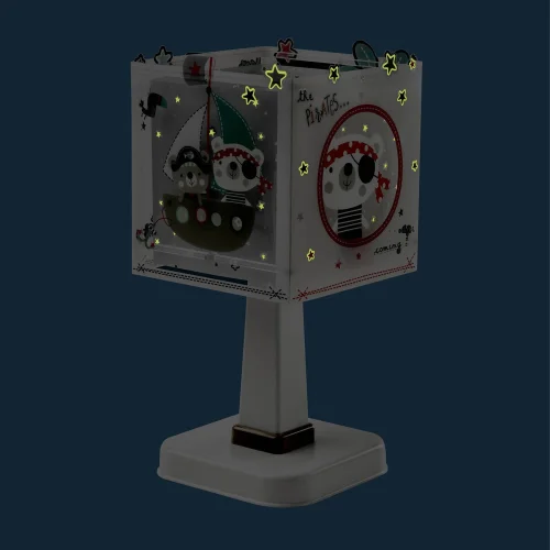 PIRATI LAMPADA DA TAVOLO PER BAMBINI