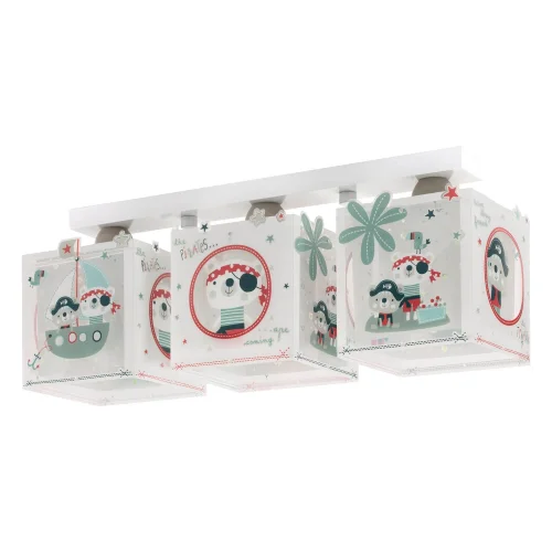 SOFFITTO PER BAMBINI 3 LUCI PIRATI