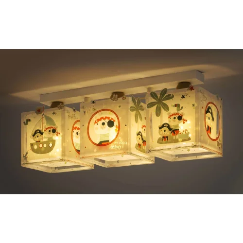 SOFFITTO PER BAMBINI 3 LUCI PIRATI