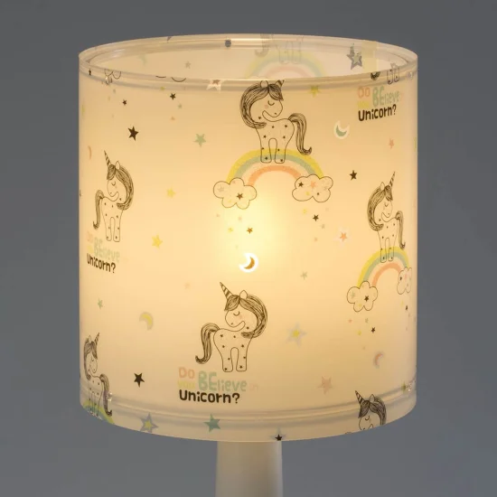 LAMPADA DA TAVOLO PER BAMBINI UNICORNO 2