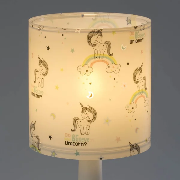 LAMPADA DA TAVOLO PER BAMBINI UNICORNO