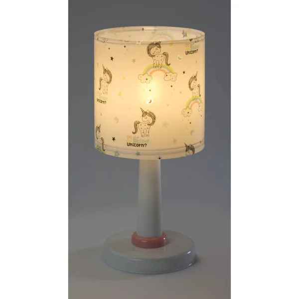 LAMPADA DA TAVOLO PER BAMBINI UNICORNO