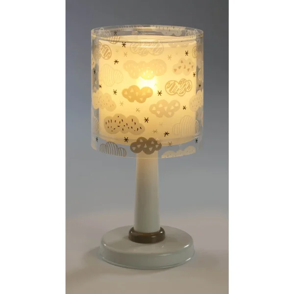 NUVOLE GRIGIE LAMPADA DA TAVOLO PER BAMBINI