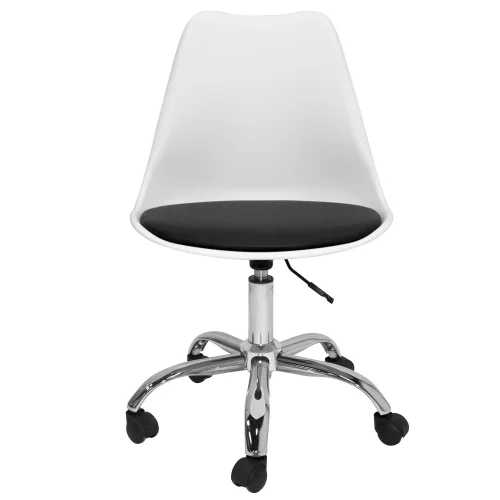 SEDIA A TORRE BIANCA/SCRIVANIA CUSCINO NERO