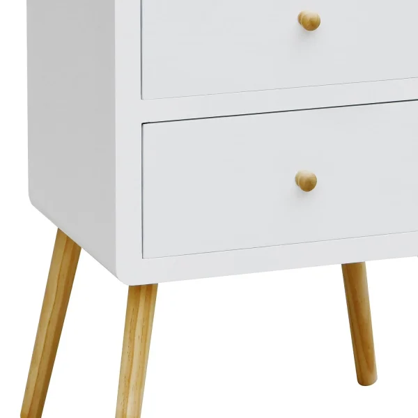 COMODINO 2 CASSETTI LUNDGREN