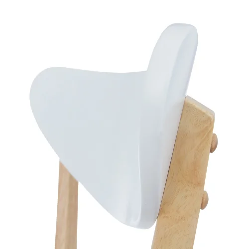 SEDIA ALFON BIANCA/NATURALE