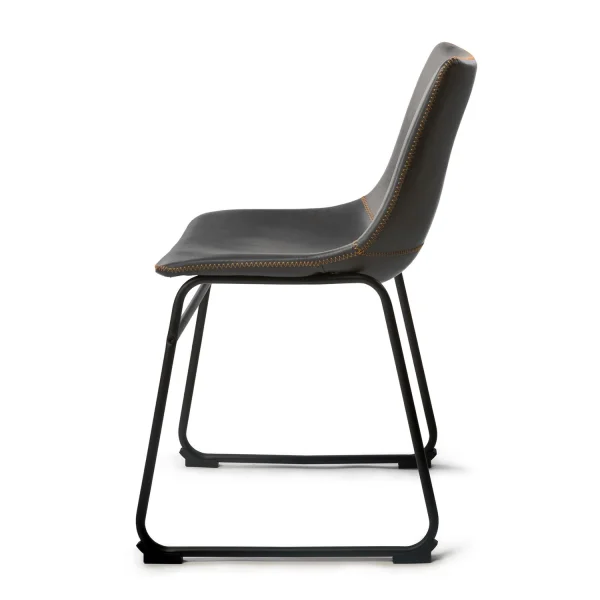 SEDIA LENNIX GRIGIA VINTAGE