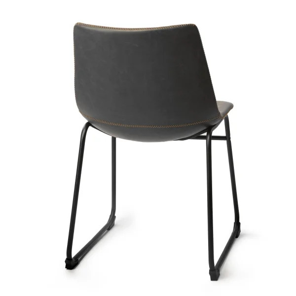 SEDIA LENNIX GRIGIA VINTAGE