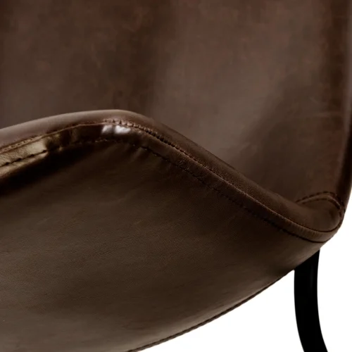 VINTAGE MARRONE LENNIX SGABELLO