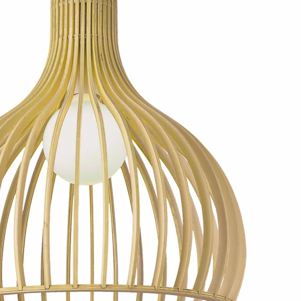 LAMPADA A SOFFITTO KERSTIN LEGNO E27 LAMPADA A SOFFITTO KERSTIN LEGNO E27