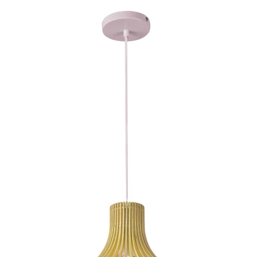LAMPADA A SOFFITTO KERSTIN LEGNO E27