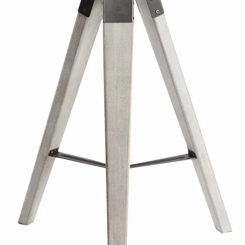 LAMPADA DA TAVOLO CUCITO ACCIAIO INVECCHIATO